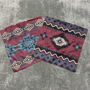 17"x17" Aztec Southwestern Throw Pillow Decorative Case Zipper Cover Geometric